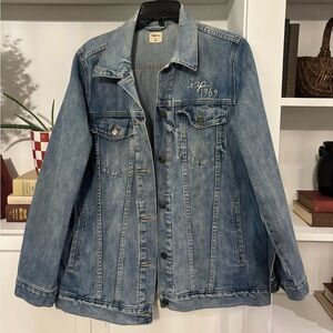 Gap 1969 Women's Limited Edition Floral Embroidered Denim Jacket